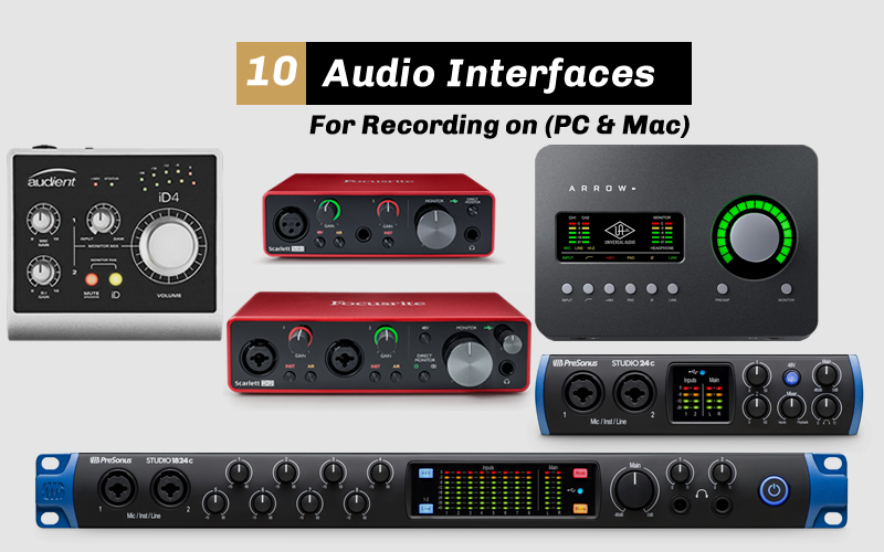 best audio interface for mac 2016